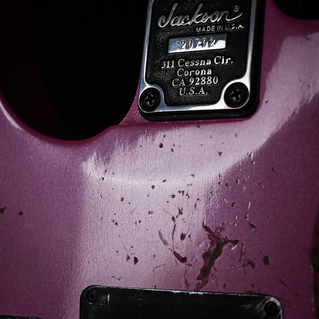 Jackson Custom Shop USA Special Edition Dk24-FR Dinky Floyd Rose w/ JP-1500 Boost Nitro Relic Club- Platinum Pink 2026 (XN20702)
