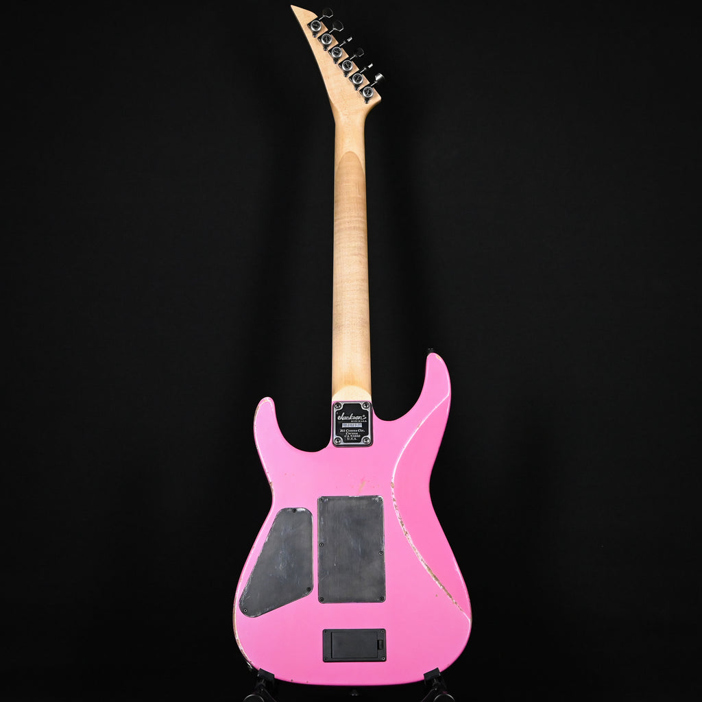 Jackson Custom Shop USA Special Edition Dk24-FR Dinky Floyd Rose w/ JP-1500 Boost Nitro Relic Club- Platinum Pink 2026 (XN20702)