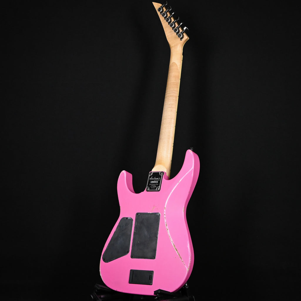 Jackson Custom Shop USA Special Edition Dk24-FR Dinky Floyd Rose w/ JP-1500 Boost Nitro Relic Club- Platinum Pink 2026 (XN20702)