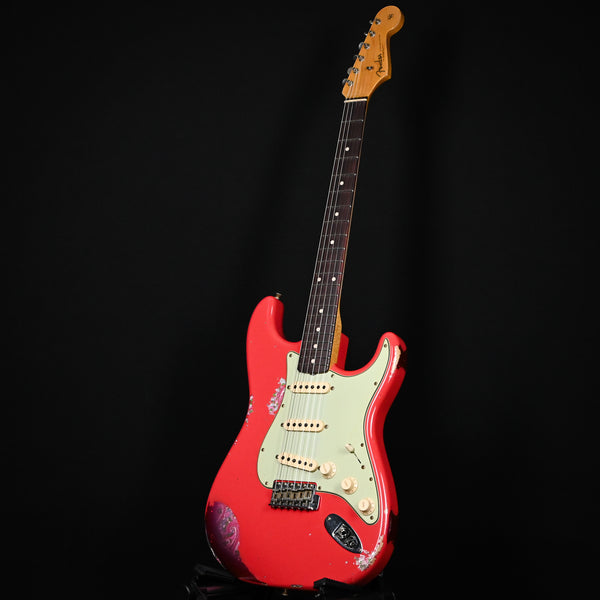 Fender Custom Shop 1962 Stratocaster w/ Josefina Handwound Pickups, Heavy Relic- Fiesta Red/ Pink Paisley 2025 (R143412)
