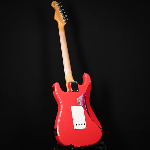 Fender Custom Shop 1962 Stratocaster w/ Josefina Handwound Pickups, Heavy Relic- Fiesta Red/ Pink Paisley 2025 (R143412)