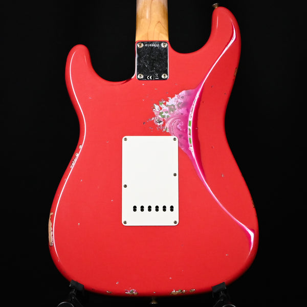 Fender Custom Shop 1962 Stratocaster w/ Josefina Handwound Pickups, Heavy Relic- Fiesta Red/ Pink Paisley 2025 (R143412)