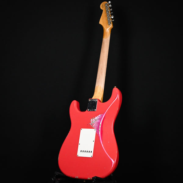 Fender Custom Shop 1962 Stratocaster w/ Josefina Handwound Pickups, Heavy Relic- Fiesta Red/ Pink Paisley 2025 (R143412)