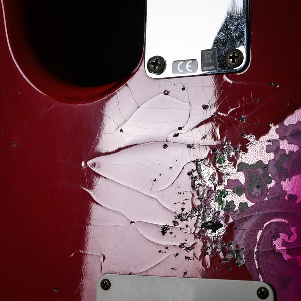 Fender Custom Shop 1962 Stratocaster w/ Josefina Handwound Pickups, Heavy Relic- Fiesta Red/ Pink Paisley 2025 (R143412)