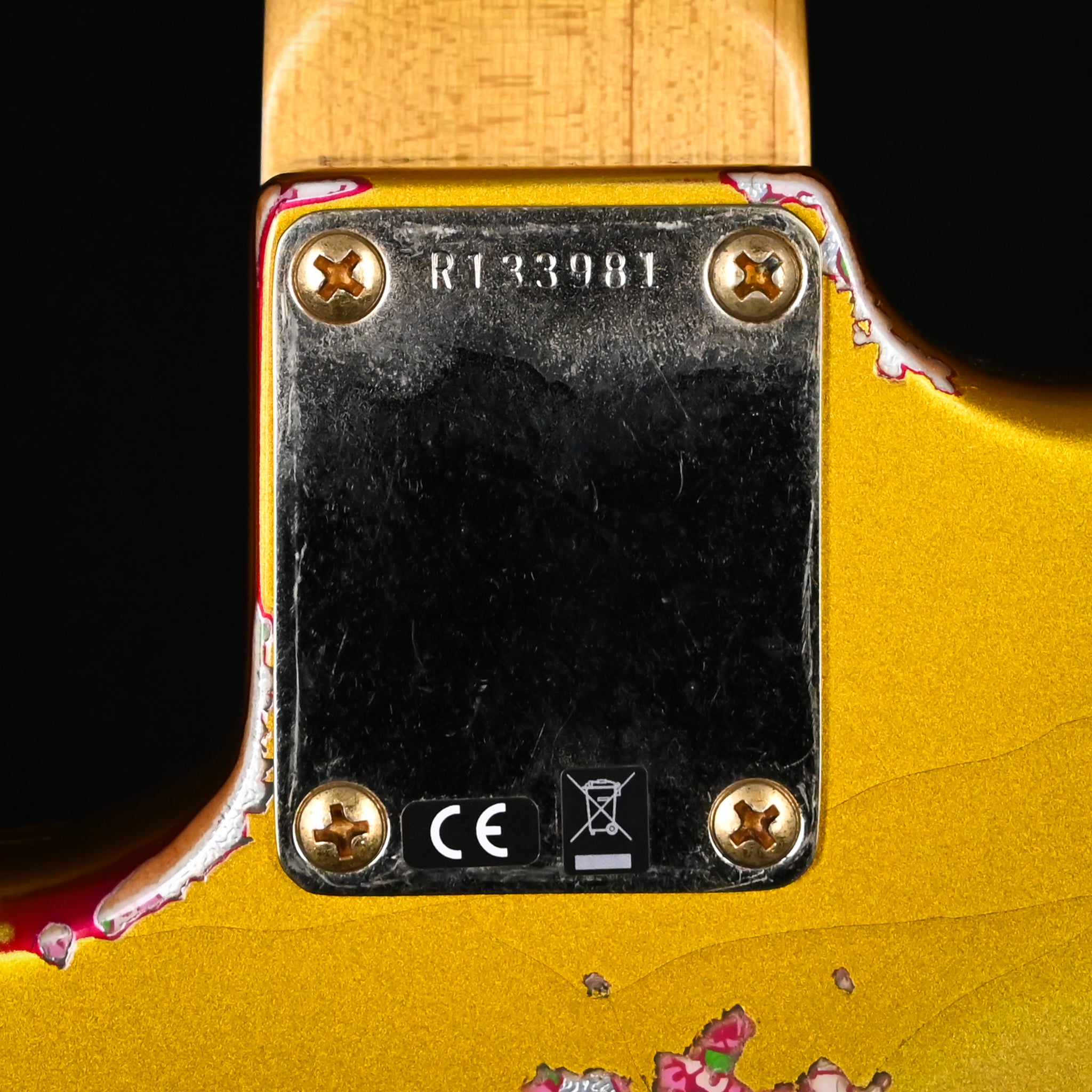 Fender Custom Shop 1962 Stratocaster w/ Gold Hardware Heavy Relic- Frost Gold / Pink Paisley 2025 (R133981)