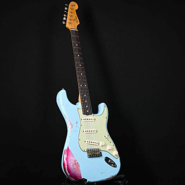 Fender Custom Shop 1962 Stratocaster w/ Josefina Handwound Pickups Heavy Relic- Daphne Blue/ Pink Paisley 2025 (R143962)