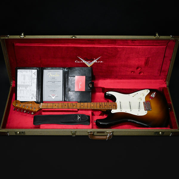 Fender Custom Shop Limited Edition Roasted '50s Stratocaster Deluxe Closest Classic- Wide Fade Chocolate 2 Tone Sunburst 2025 (CZ585450)