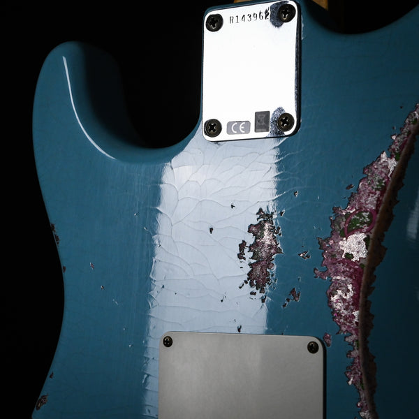 Fender Custom Shop 1962 Stratocaster w/ Josefina Handwound Pickups Heavy Relic- Daphne Blue/ Pink Paisley 2025 (R143962)