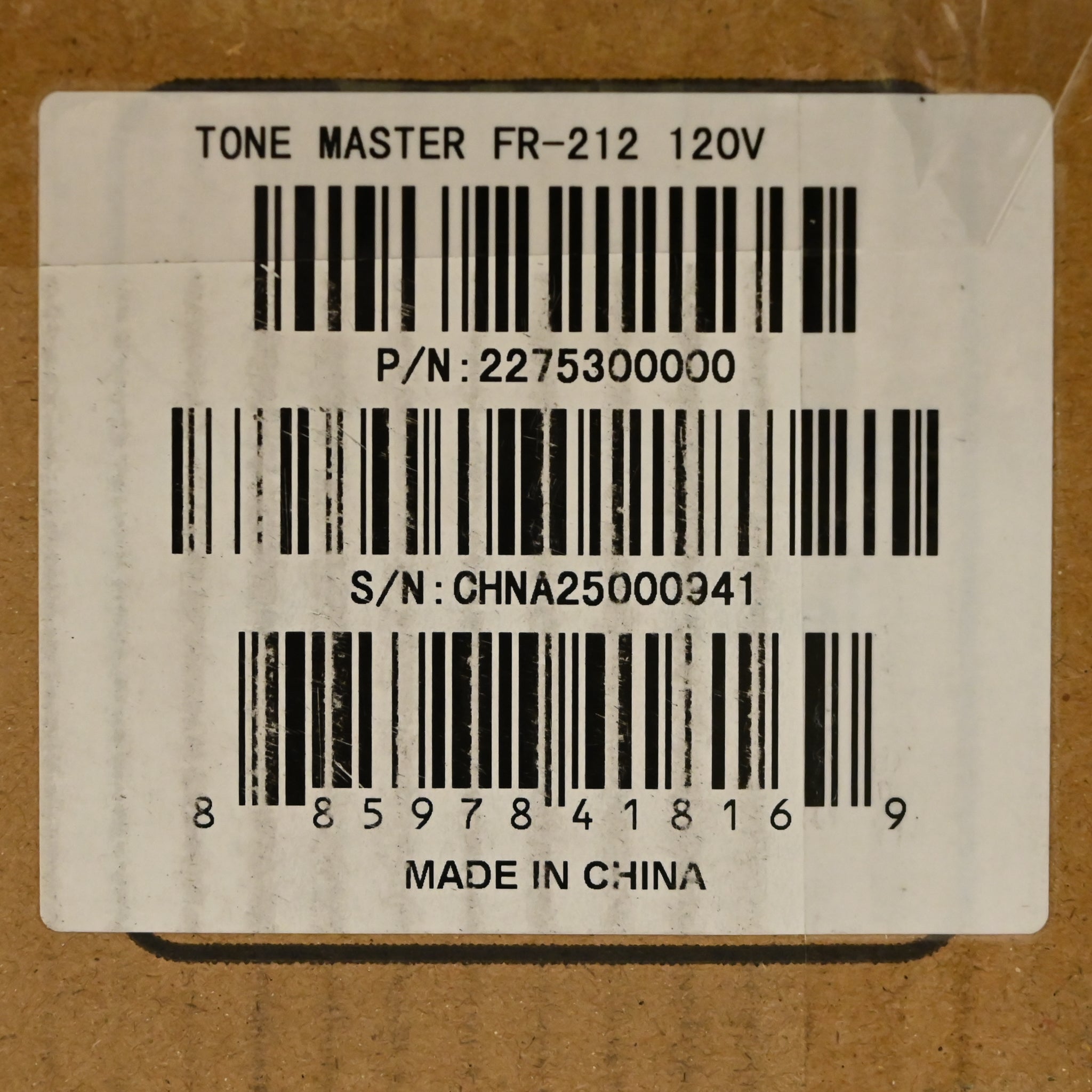 Fender Tone Master FR-212 1000-Watt 2x12" Amp (CHNA25000941)