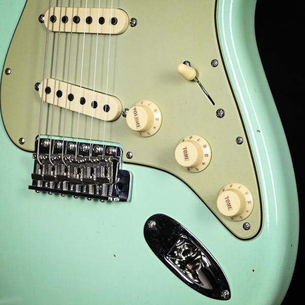 Fender Custom Shop Limited Edition '62 Poblano Stratocaster Journeyman/Closet Classic- Faded Aged Surf Green 2024 (CZ576439)