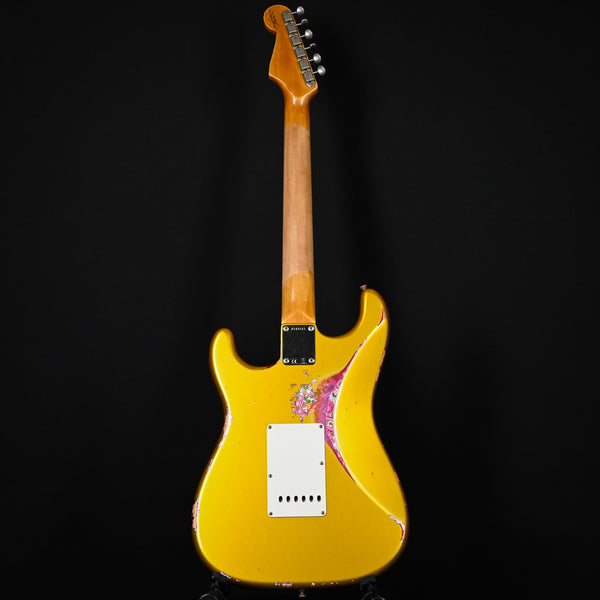 Fender Custom Shop 1962 Stratocaster w/ Josefina Handwound Pickups Heavy Relic- Frost Gold/ Pink Paisley 2025 (R143761)