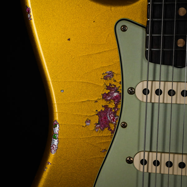 Fender Custom Shop 1962 Stratocaster w/ Josefina Handwound Pickups Heavy Relic- Frost Gold/ Pink Paisley 2025 (R143761)