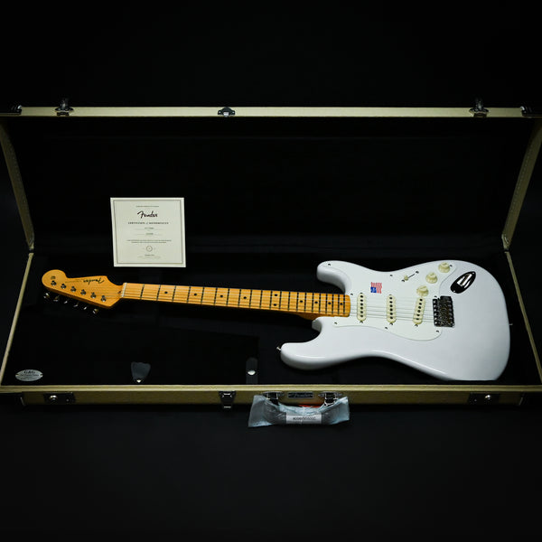 Fender Eric Johnson Stratocaster w/ Maple Fingerboard- White Blonde (EJ24256)