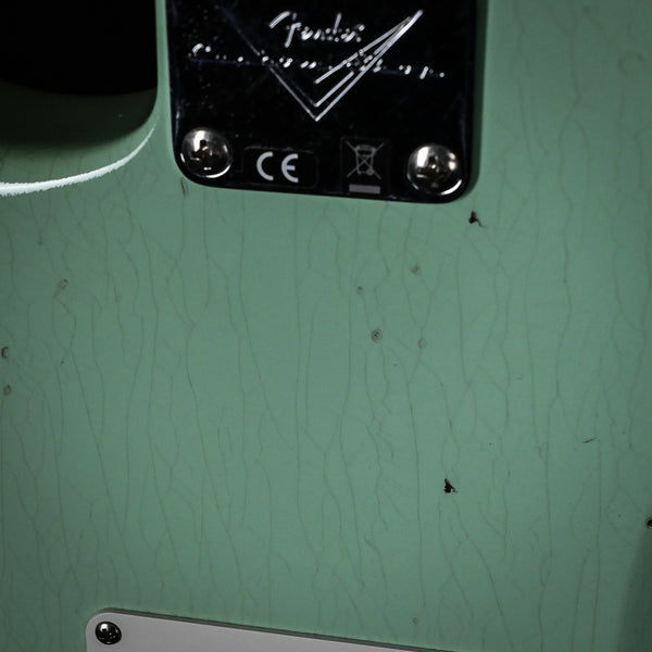 Fender Custom Shop Limited Edition '62 Poblano Stratocaster Journeyman/Closet Classic- Faded Aged Surf Green 2024 (CZ576439)