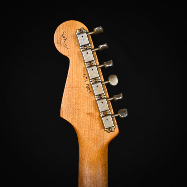 Fender Custom Shop Masterbuild Todd Krause '62 Stratocaster w/ Brazilian Rosewood & Josefina Handwound Pickups, Super Heavy Relic- Shell Pink/ 3 Color Sunburst (R140098)