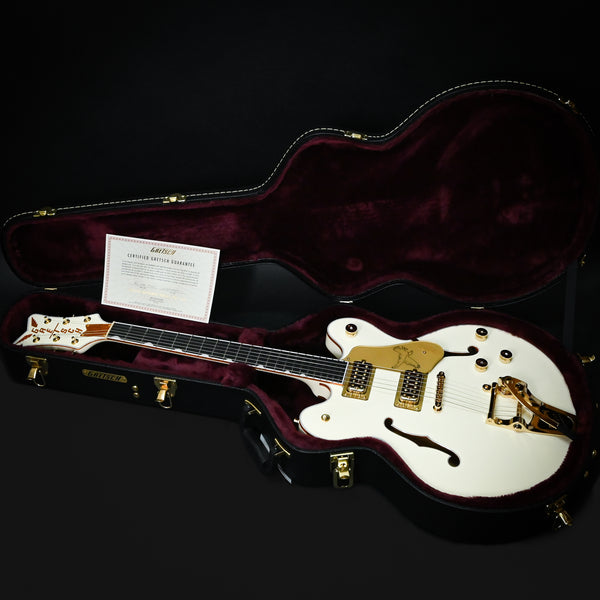 Gretsch Falcon Center Block LTD Double-Cut w/ String-Thru Bigsby- Vintage White 2025 (JT25051553)