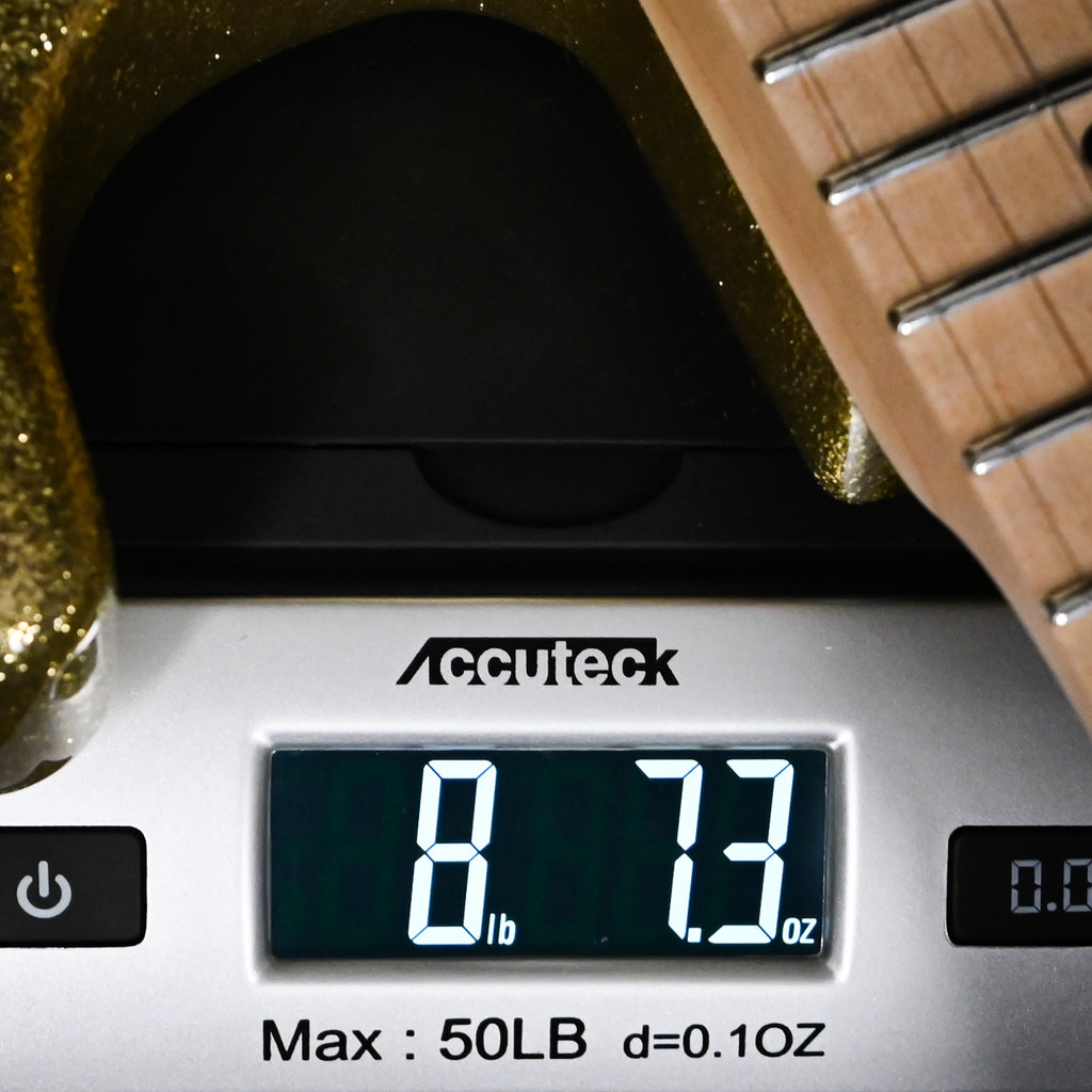 Charvel USA Custom Shop San Dimas HSS – Gold Sparkle (C17837)