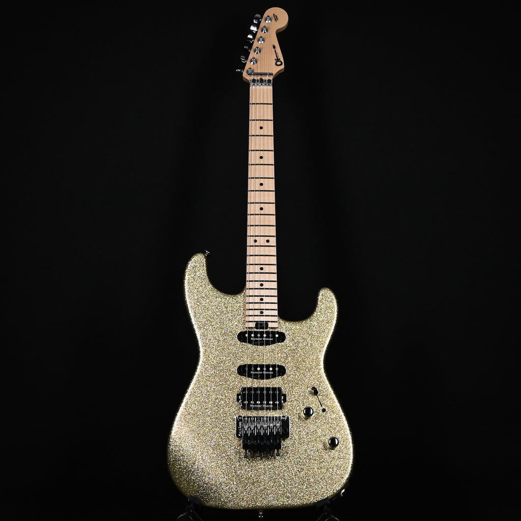 Charvel USA Custom Shop San Dimas HSS – Gold Sparkle (C17837)