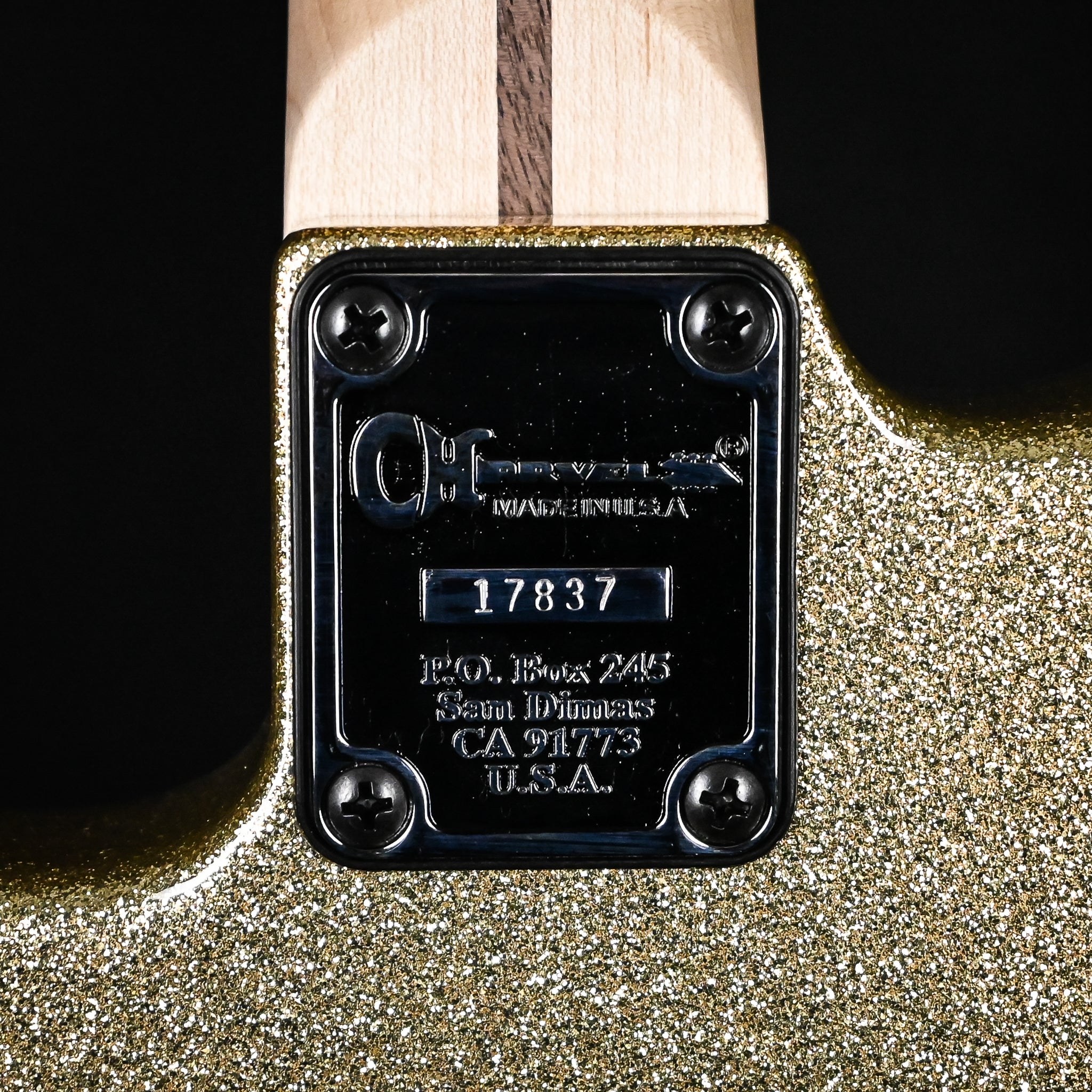 Charvel USA Custom Shop San Dimas HSS – Gold Sparkle (C17837)