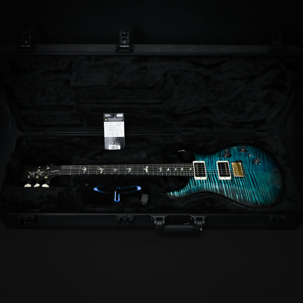 PRS Custom 24 Piezo w/ 10-Top & DMO Pickups- Cobalt Smokeburst 2025 (0413667)