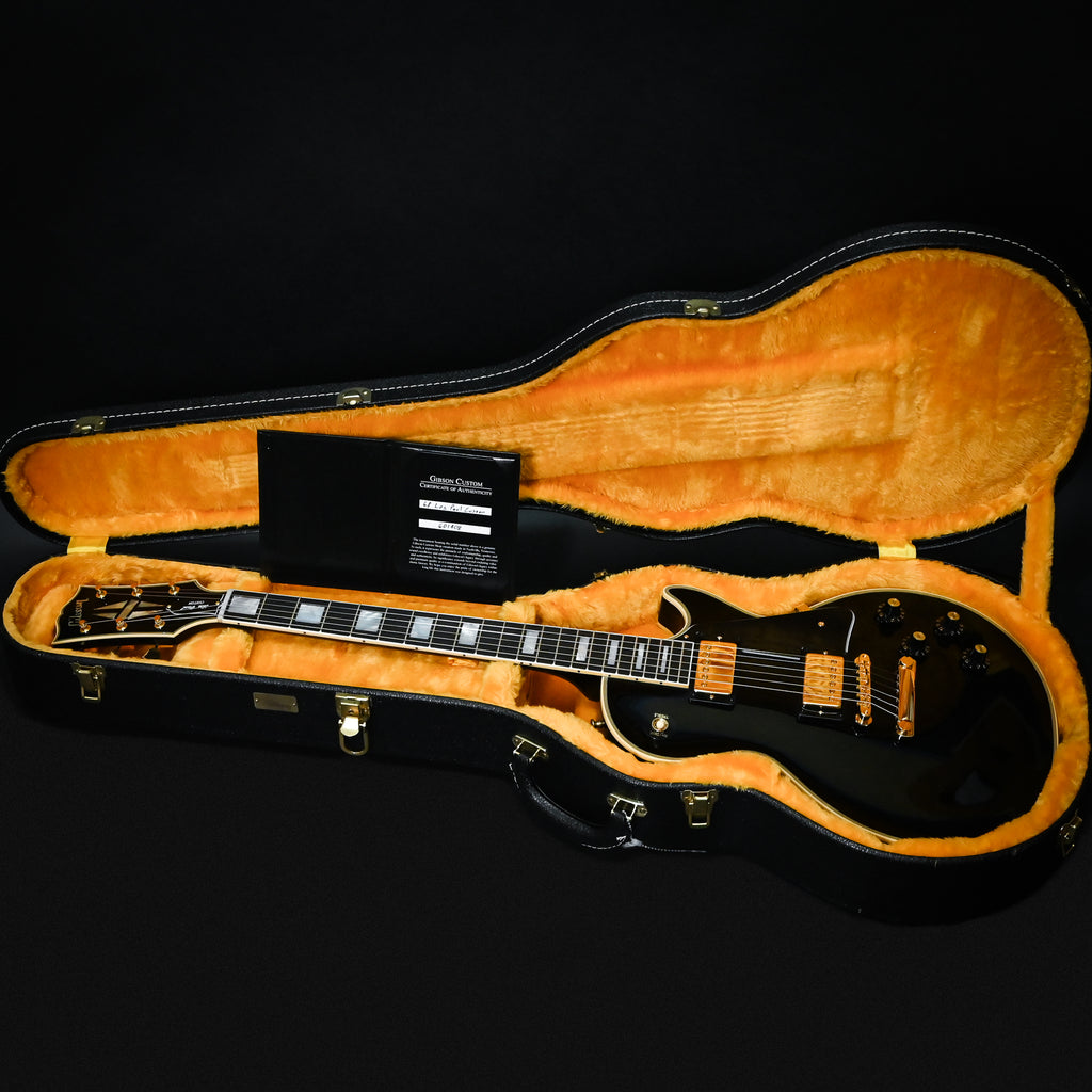 Gibson Custom 1968 Les Paul Custom Reissue Gloss- Ebony 2026 (601408)