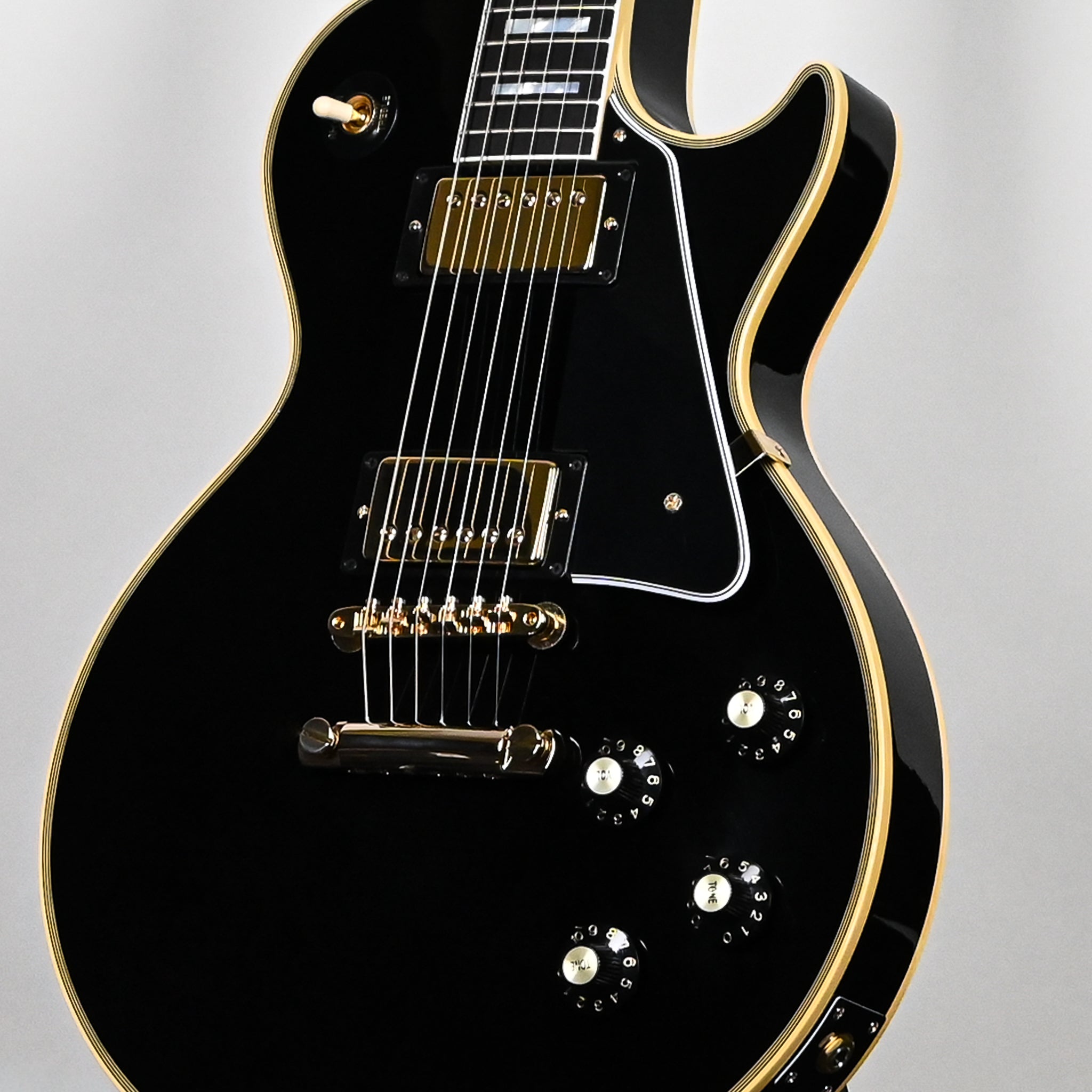 Gibson Custom 1968 Les Paul Custom Reissue Gloss- Ebony 2026 (601408)