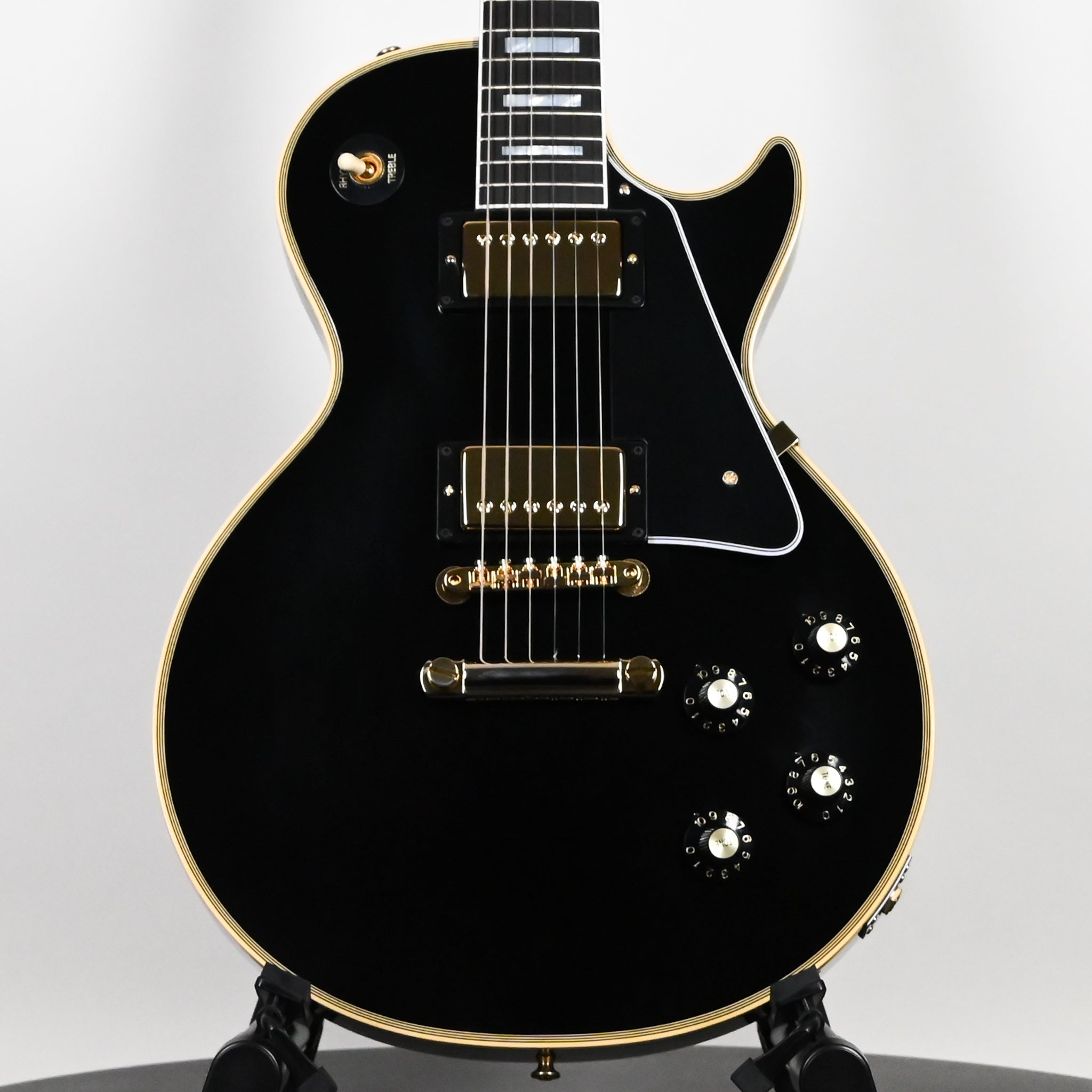 Gibson Custom 1968 Les Paul Custom Reissue Gloss- Ebony 2026 (601408)