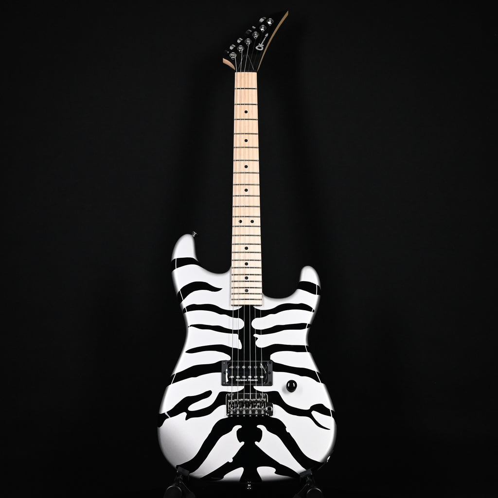 Charvel Super-Stock SD1 H 2PT M w/ Maple Fingerboard- Silver Bengal 2024 (MC234430)