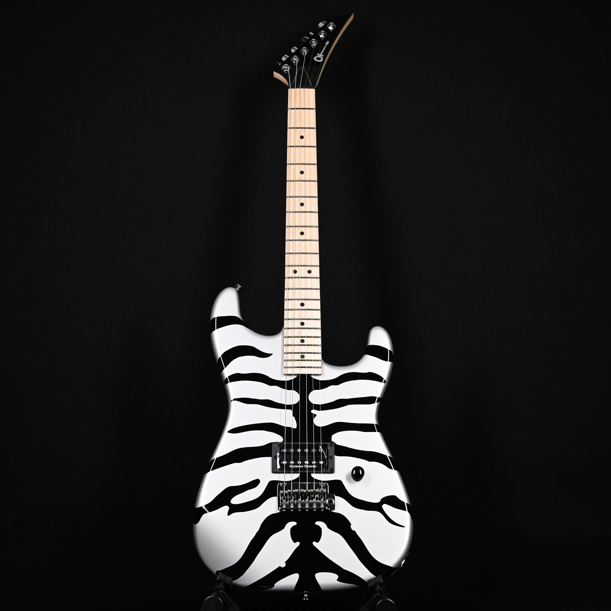 Charvel Super-Stock SD1 H 2PT M w/ Maple Fingerboard- Silver Bengal 2024 (MC234430)