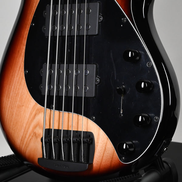 Ernie Ball Music Man StingRay 5 Special HH 5-String Bass Guitar- Faded Vintage Sunburst (K09456)