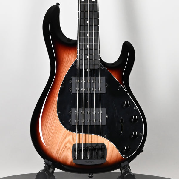 Ernie Ball Music Man StingRay 5 Special HH 5-String Bass Guitar- Faded Vintage Sunburst (K09456)