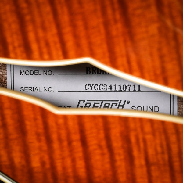 Gretsch Electromatic LTD Flame Okoume Broadkaster Jr. Single-Cut w/ Bigsby- Roundup Orange Stain (CYGC24110711)
