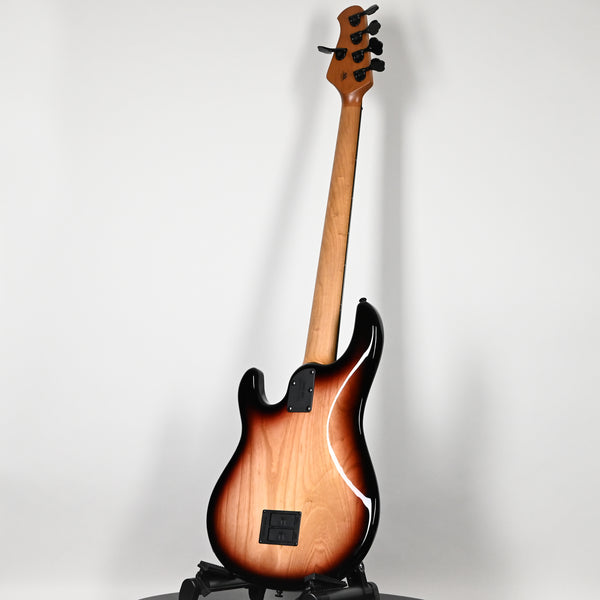 Ernie Ball Music Man StingRay 5 Special HH 5-String Bass Guitar- Faded Vintage Sunburst (K09456)