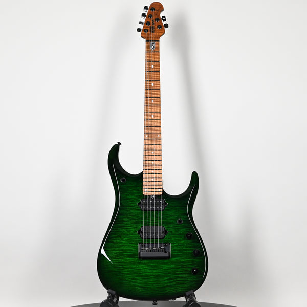 Ernie Ball Music Man JP15 John Petrucci Signature Electric Guitar- Green Tiger Eye Flame 2025 (H06651)