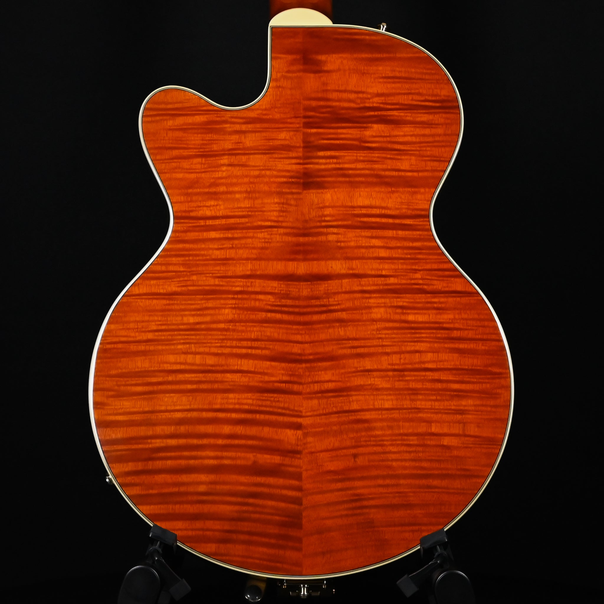 Gretsch Electromatic LTD Flame Okoume Broadkaster Jr. Single-Cut w/ Bigsby- Roundup Orange Stain (CYGC24110711)