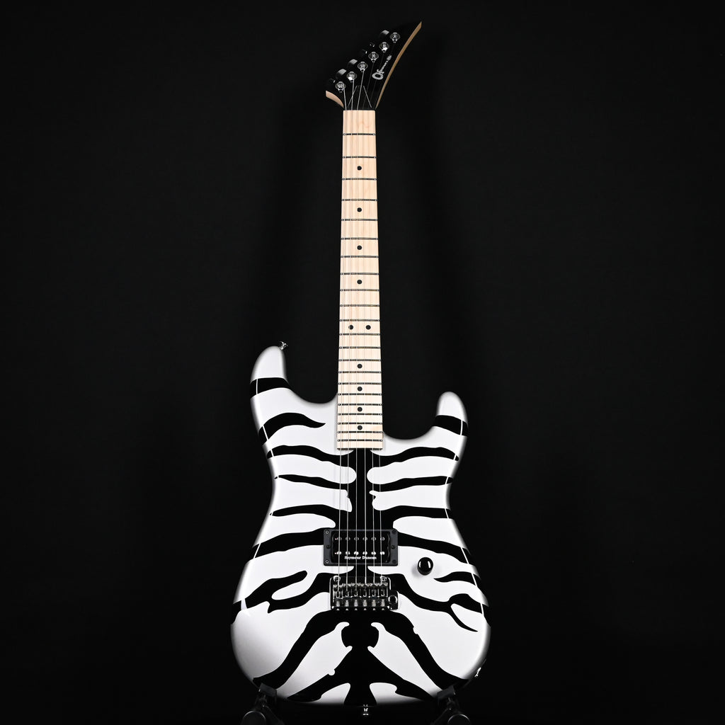 Charvel Super-Stock SD1 H 2PT M w/ Maple Fingerboard- Silver Bengal 2024 (MC234496)