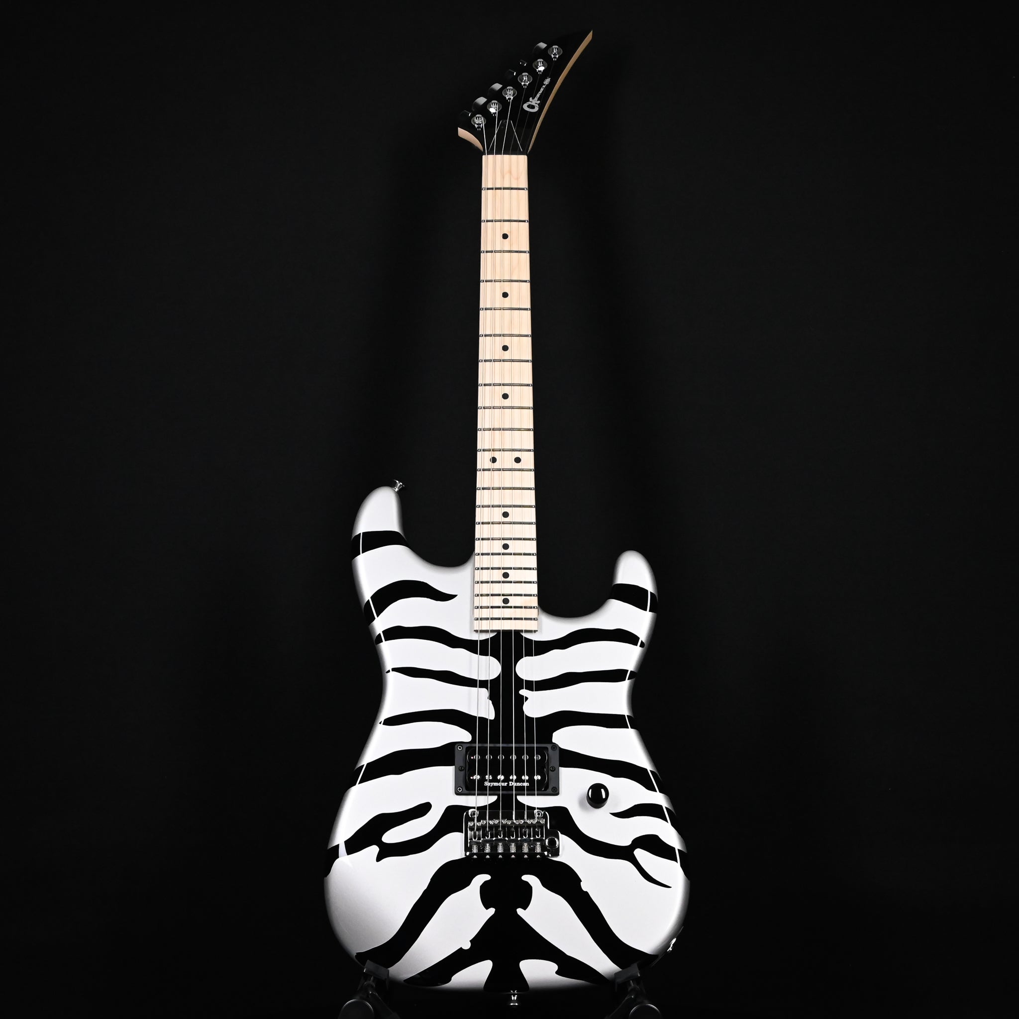 Charvel Super-Stock SD1 H 2PT M w/ Maple Fingerboard- Silver Bengal 2024 (MC234496)