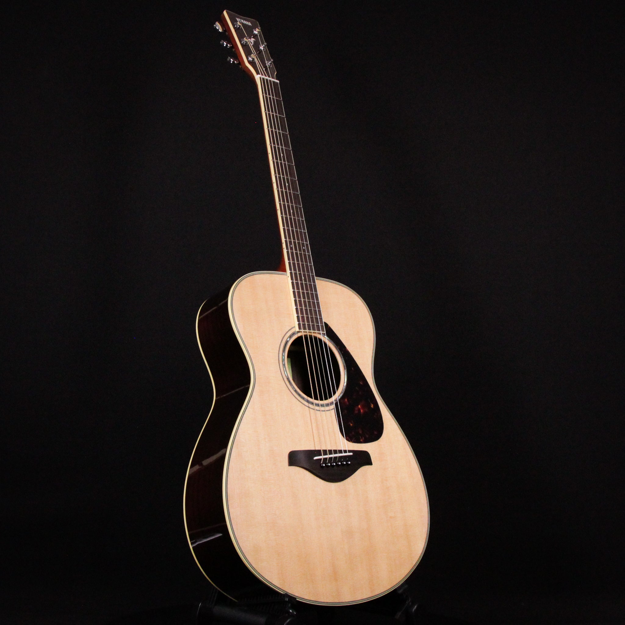 Yamaha Fs830 Small Body Acoustic Guitar Natural Solid Spruce Iiy28178