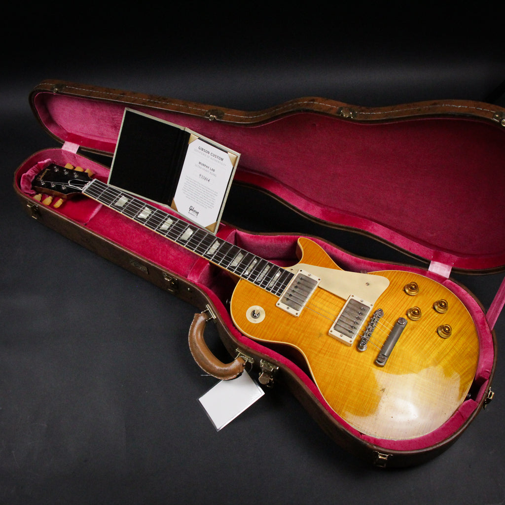 Gibson Custom 1959 Les Paul Standard Reissue Murphy Lab Ultra Heavy Aged Lemon Burst 2023 (933804)