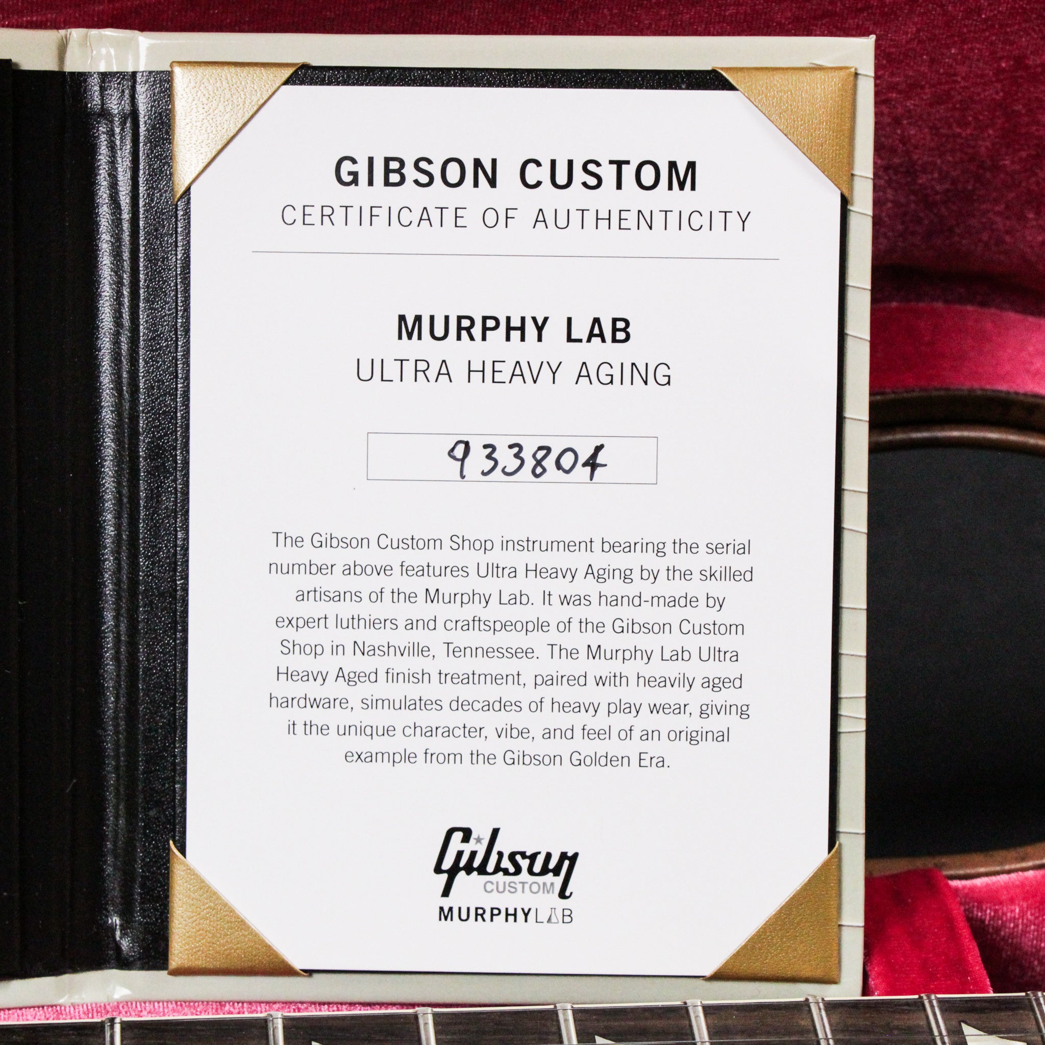 Gibson Custom 1959 Les Paul Standard Reissue Murphy Lab Ultra Heavy Aged Lemon Burst 2023 (933804)
