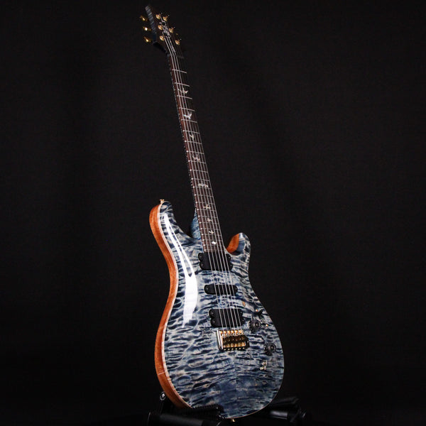 PRS Wood Library 509 10 Top Quilt Maple Brazilian Rosewood FB Faded Whale Blue 2024 (0373224)