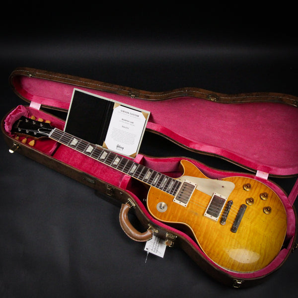 Gibson Custom 1959 Les Paul Standard Reissue Murphy Lab Ultra Heavy Aged Lemon Burst 2023 (934389)