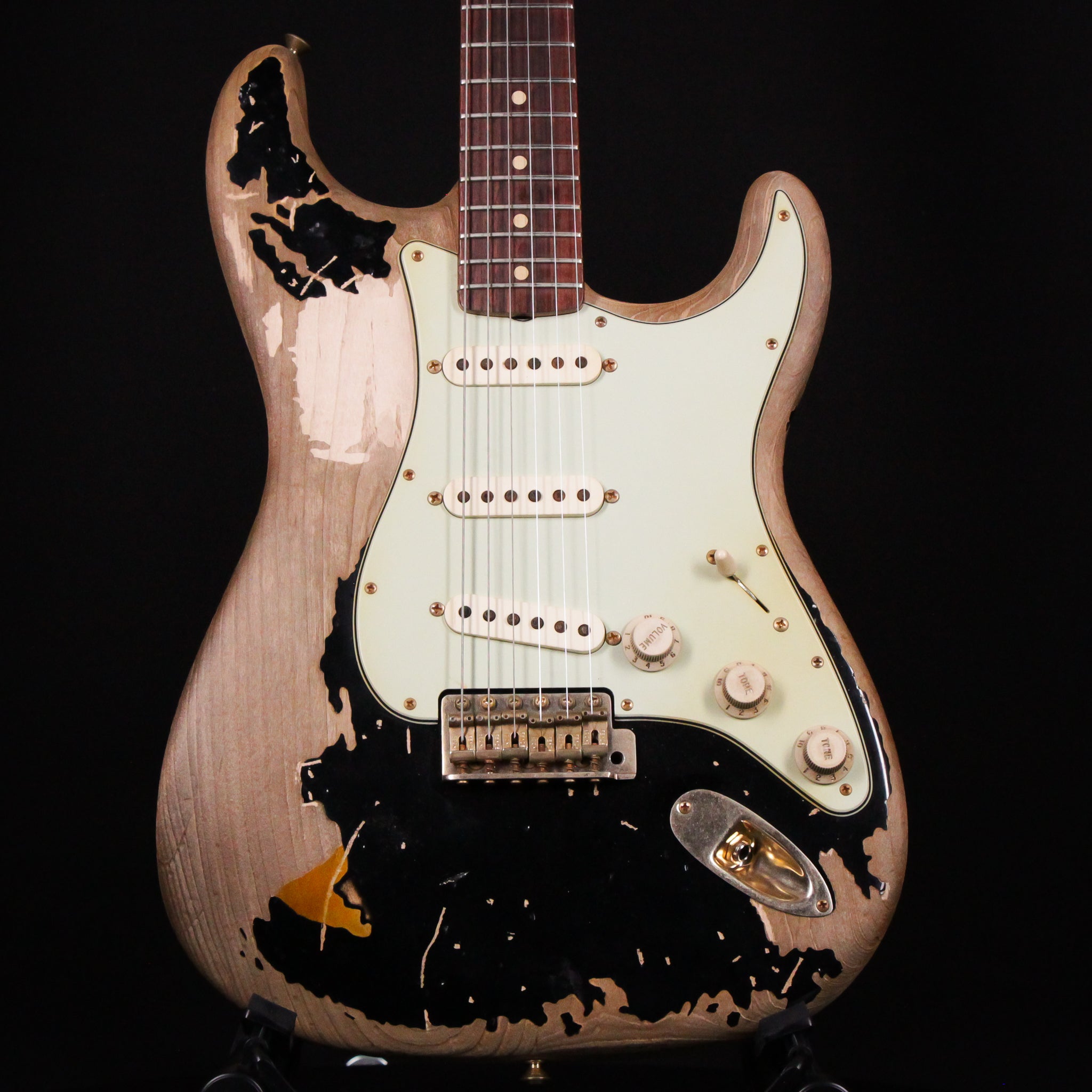 Fender Stratocaster John Mayer Black1 John Cruz Masterbuilt 2011 Black