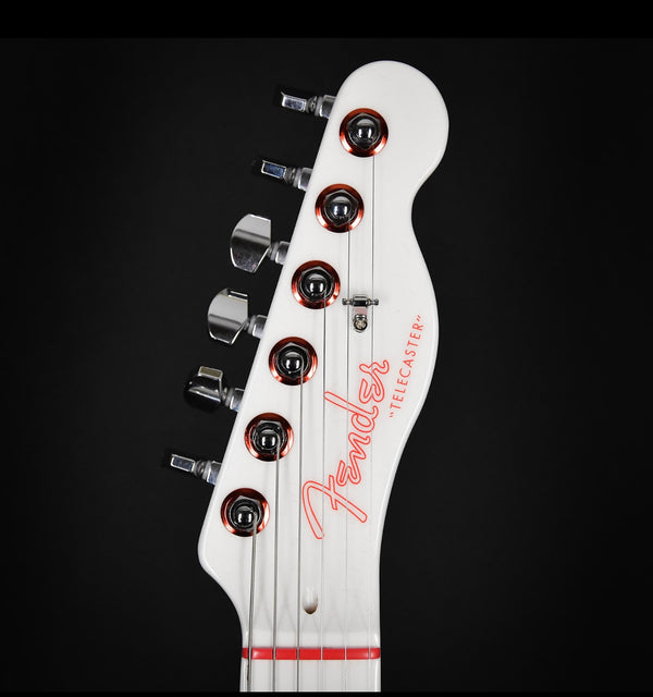 ON HOLD Fender John 5 Signature Ghost Telecaster Guitar Maple Fretboard Arctic White 2023 (J5220193)