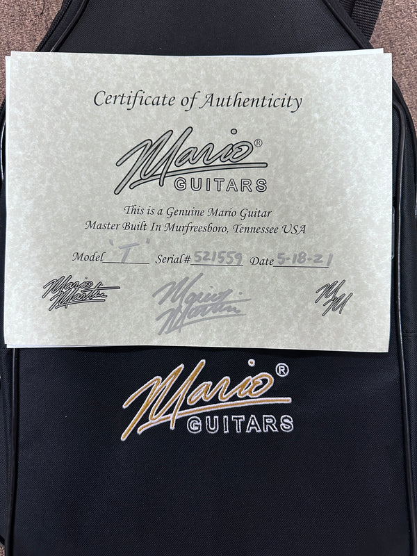 Mario Martin T-Style Double Bound/ Light-Med Relic - Charcoal Frost 2021 (521559)