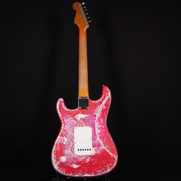 Fender Custom Shop Masterbuilt Dennis Galuszka 62 Stratocaster Super Heavy Relic Fiesta Red / Pink Paisley Brazilian Rosewood 2024 (R135770)