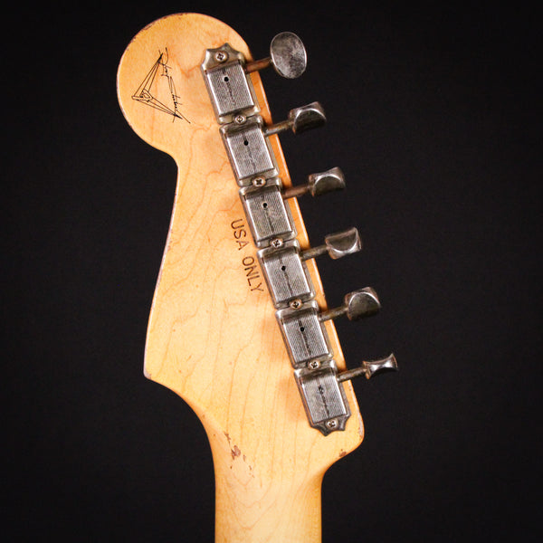 Fender Masterbuilt Yuriy Shishkov 1962 Stratocaster Heavy Relic Sonic Blue / Sunburst Brazilian Rosewood 2024 (CZ576605)