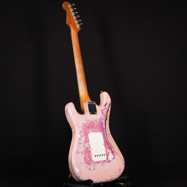 Fender Custom Shop Masterbuilt Dennis Galuszka 62 Stratocaster Super Heavy Relic Shell Pink / Pink Paisley Brazilian Rosewood 2023 (R135582)