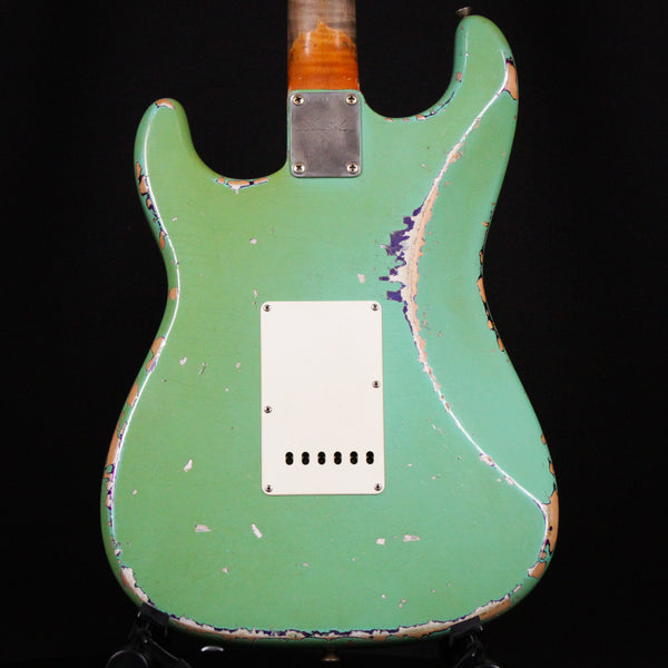 Fender Custom Shop Masterbuilt Dale Wilson 60 Stratocaster Heavy Relic Seafoam Green / Purple Paisley 2024 (CZ574784)