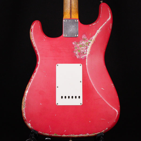 Fender Custom Shop Masterbuilt Paul Waller 1957 Heavy Relic 57 Stratocaster Fiesta Red over Pink Paisley 2024 (PW422)